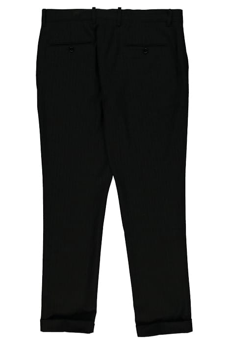 BARROW TROUSER BLK/CHLK PINSTRIPE 2
