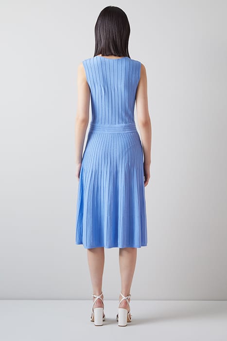MONA MIDI DRESS LIGHT BLUE 2