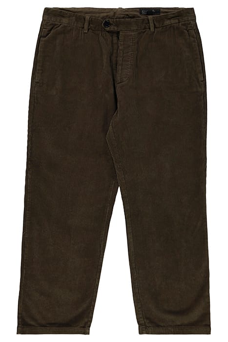 BROOK TROUSER PEAT KHAKI GREEN 1