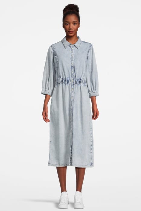 OSA DENIM DRESS LIGHT INDIGO BLUE 1