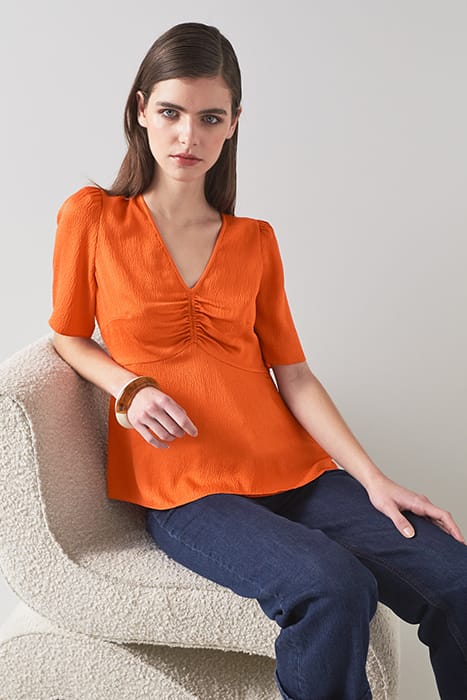 GABBI BLOUS ORANGE 4