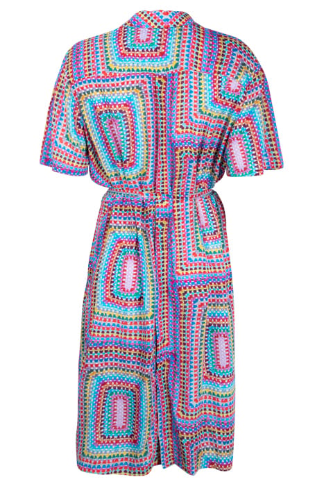 ATHEA LUISA DRESS RAINBOW BLUE 2