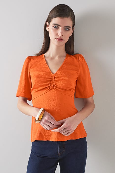 GABBI BLOUS ORANGE 1
