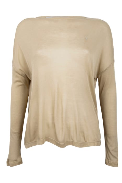 FRANCESCO RITA TEE PALE OLIVE GREEN 1