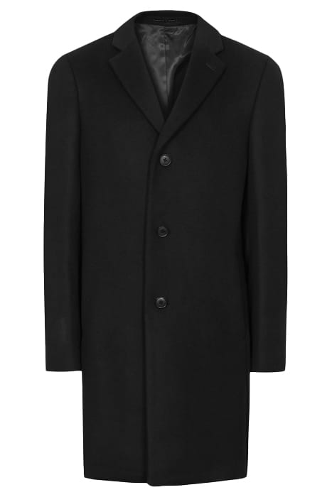 GABLE SINGLE BREASTED COAT — BLACK 8