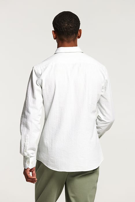 SHAWN SEERSUCKER SHIRT SEA FOAM GREEN 2