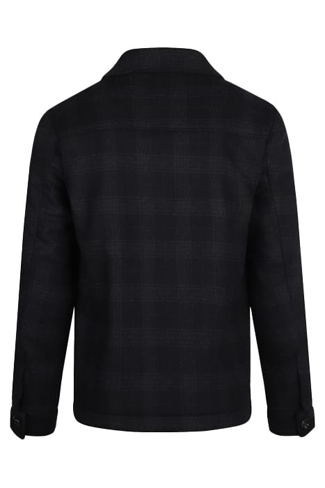 WOOL BOMBER NAVY 2