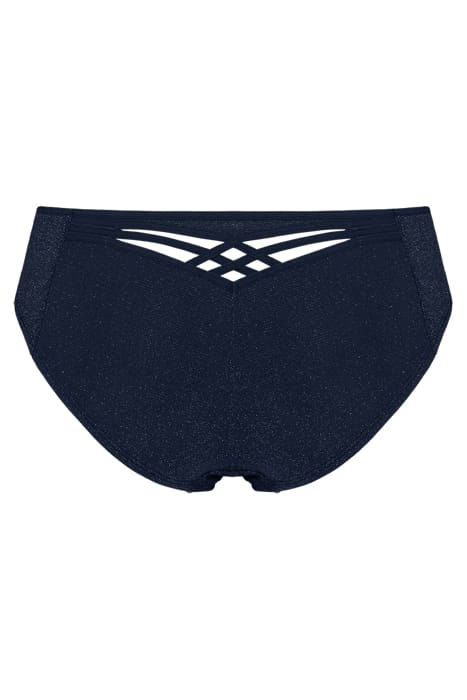 DAME DE PARIS SPARKLING DARK BLUE BRAZILIAN BRIEFS 4