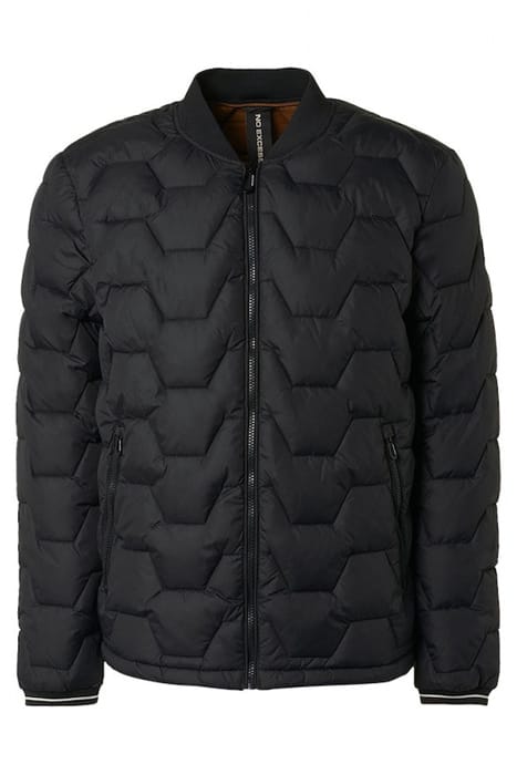 JACKET SHORT FIT PADDED BLACK 4