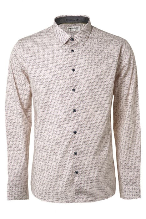 SHIRT STRETCH ALLOVER PRINTED OFFWHITE 4