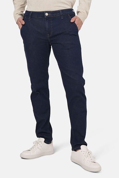 DUNN CHINO STRONG BLUE 1