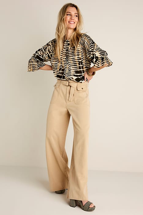 WIDELEG PANTS COTTON LYOCELL TWILL ALPACA 2