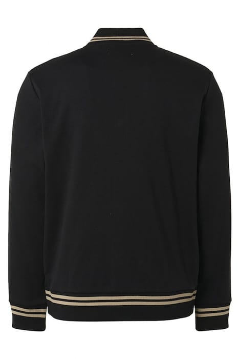 SWEATER FULL PRESSBUTTON BLACK 5