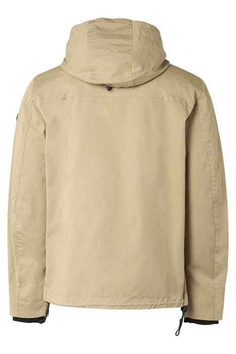 JACKET SHORT FIT HOODED SAND 2