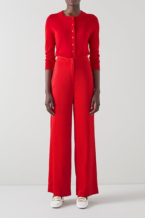 SEYDOUX WIDE-LEG & FLARED JEANS  CHERRY 1