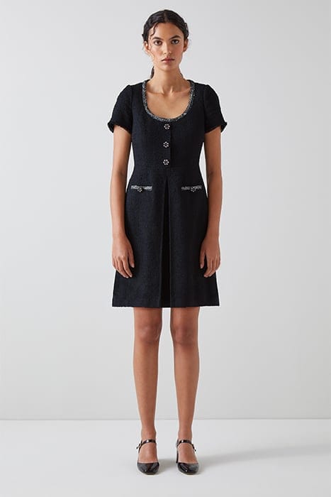 LARA MINI DRESS BLACK 1