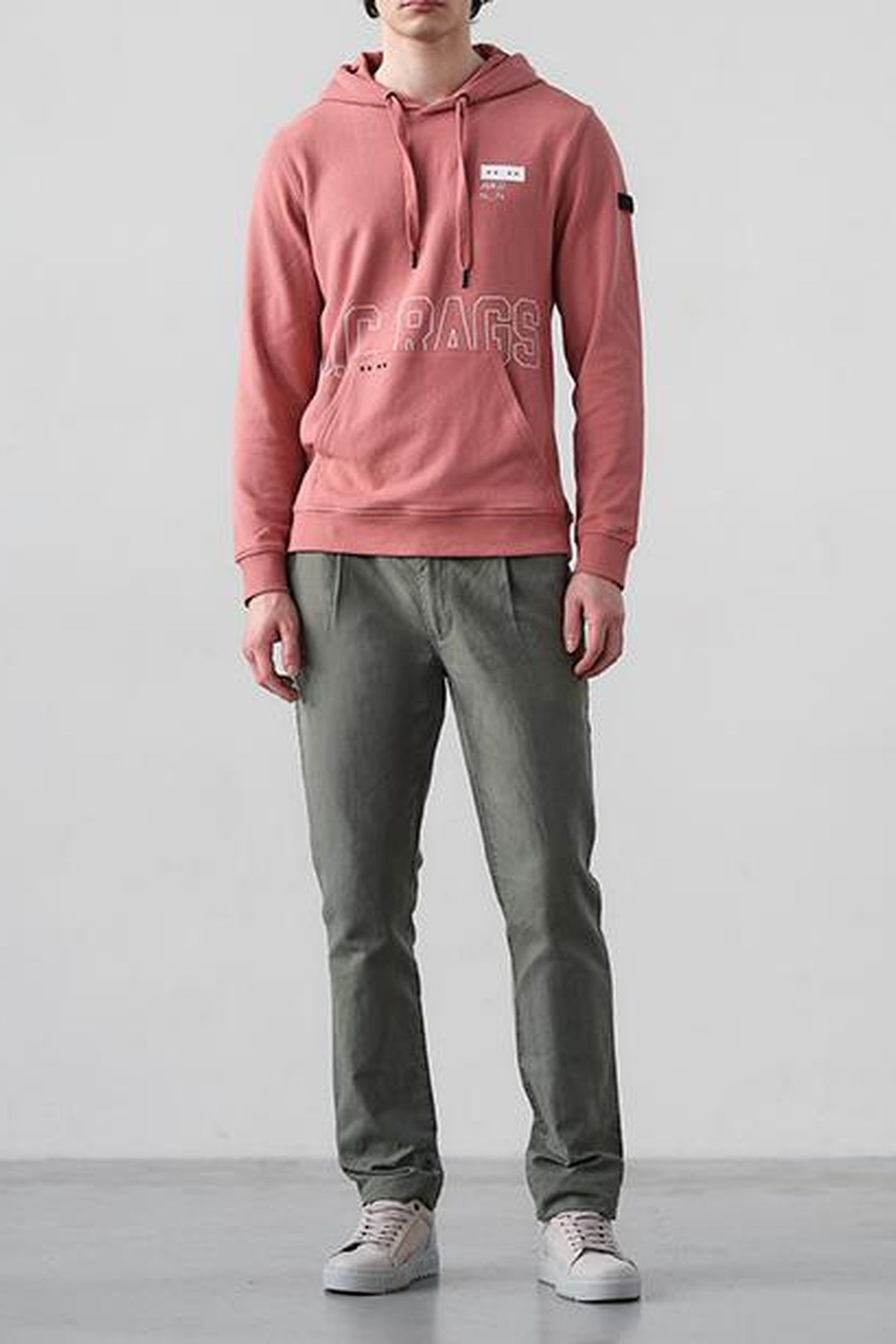 HOODIE LIGHT MAHOGONY 1