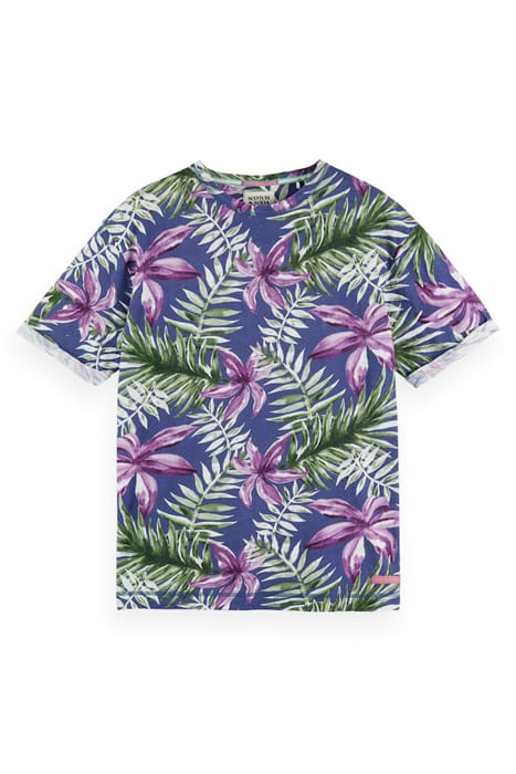 FLORAL-PRINT RELAXED-FIT T-SHIRT COMBO A 1