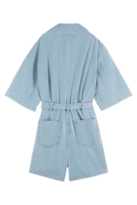WORKED OUT DENIM JUMPSUIT - FREE THINKER 2