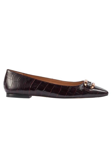 CAYDEN BALLERINA SHOES BORDEAUX 1