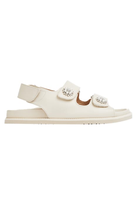 REMI SANDAL ECRU 1