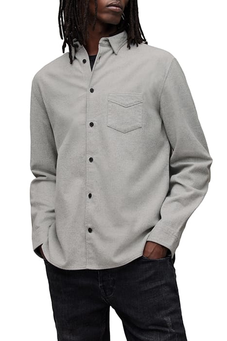 ARDEN LS SHIRT GREY MARL 1