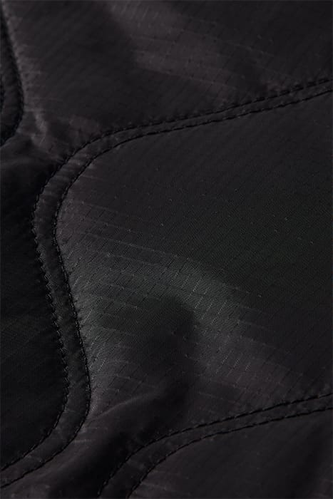 QUILTED REVERSIBLE COAT BLACK 10