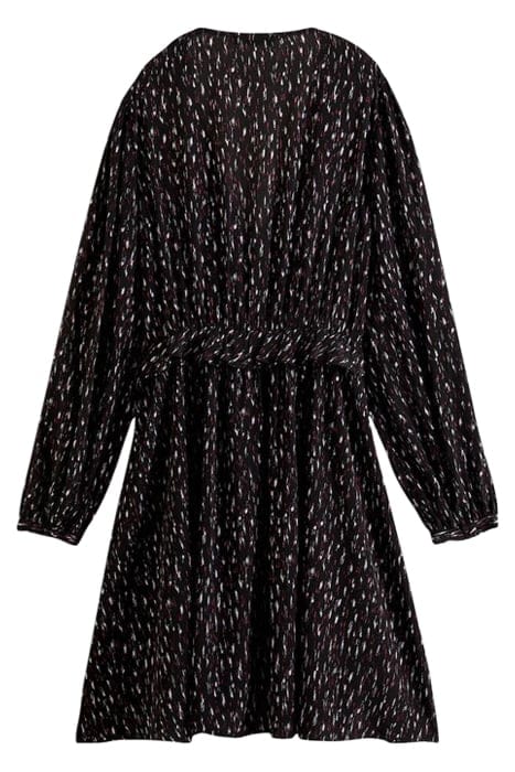 WRAPPED SHORT DRESS IKAT RAIN 2