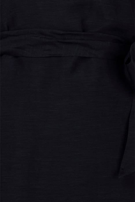 MAXI DRESS WITH V-NECK BLACK 3