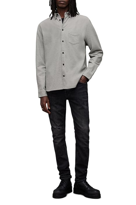ARDEN LS SHIRT GREY MARL 3