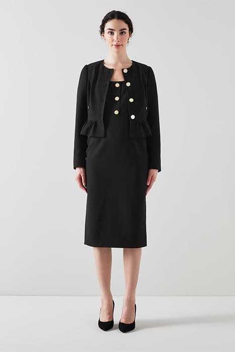 FOLLY CROPPED JACKET BLACK 6