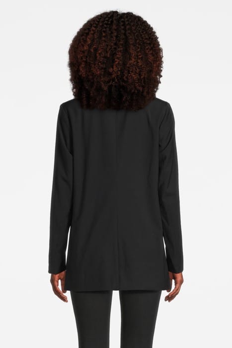 DOUBLE BREASTED TAILORED BLAZER BLACK 2
