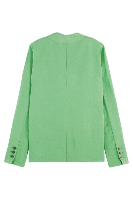 SUMMER DOUBLE BREASTED EVENT BLAZER BRIGHT PARAKEET 2