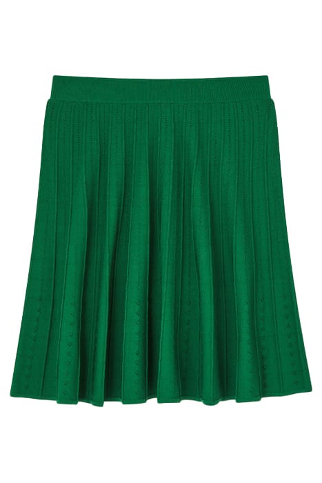 SUSANNAH MINI SKIRT DARK GREEN 2