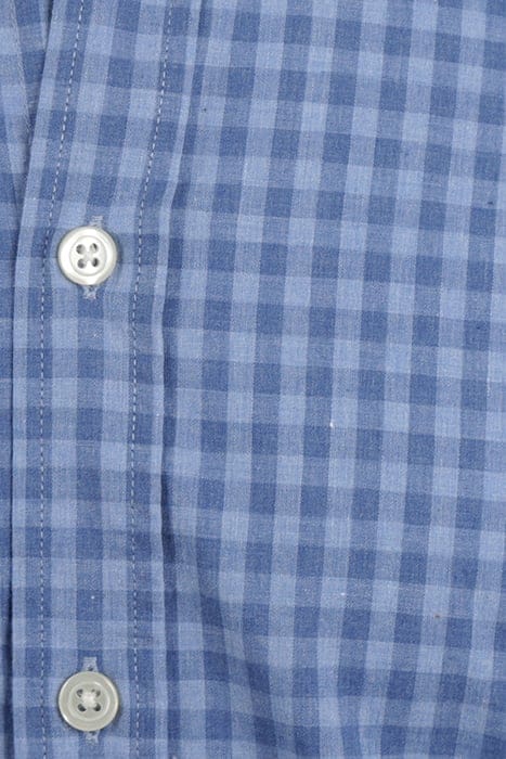 SMALL TONAL CHECK SHIRT MEDIUM BLUE 5