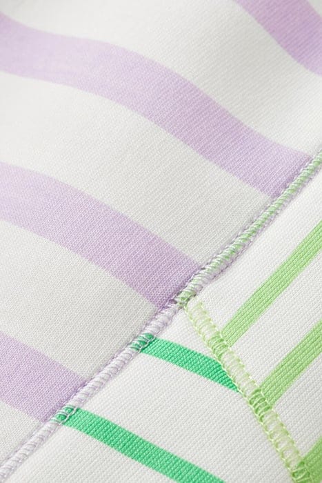 MIXED PRINTED STRIPE SWEATSHORTS STRIPED 3