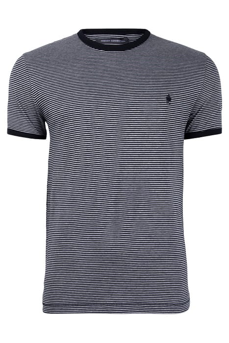 SMALL STRIPE Y/D MARINE / GREY MEL 1