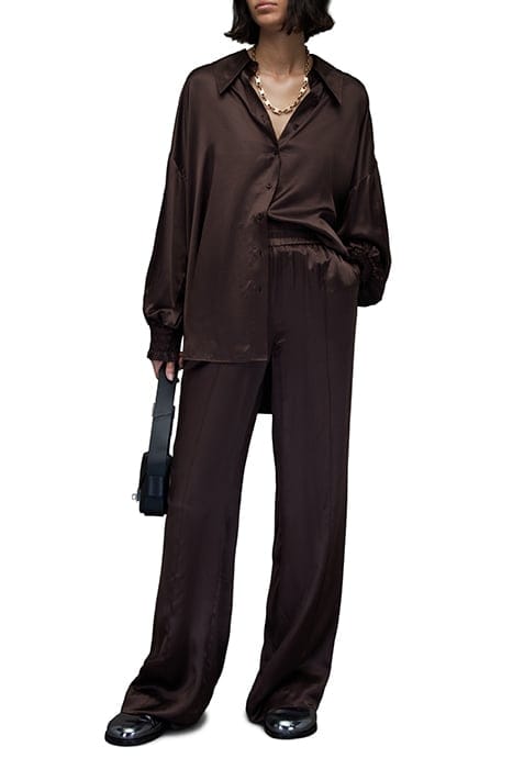 CHARLI TROUSERS WARM CACAO BROWN 2