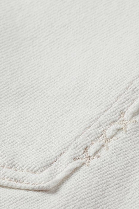 HAUT SKINNY JEANS — GARMENT DYED COLOURS DENIM WHITE 3