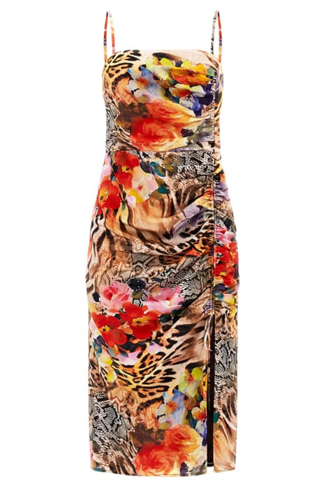 MARCIANO BY GUESS ELLERY DRESS WILD FLOWER FALL PRINT 3