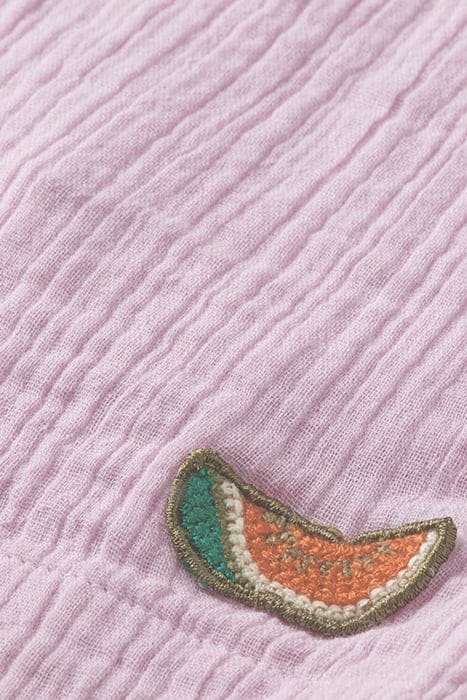 CRINKLE-COTTON SHORTS ORCHID 3