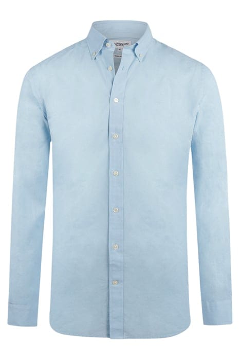 COTTON LINEN SHIRT LIGHT BLUE 1