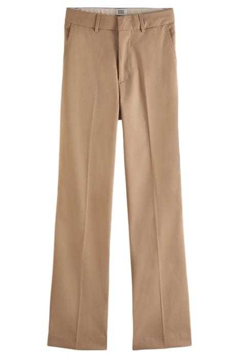HAILEY - HIGH RISE STRAIGHT LEG TROUSERS SAND 1