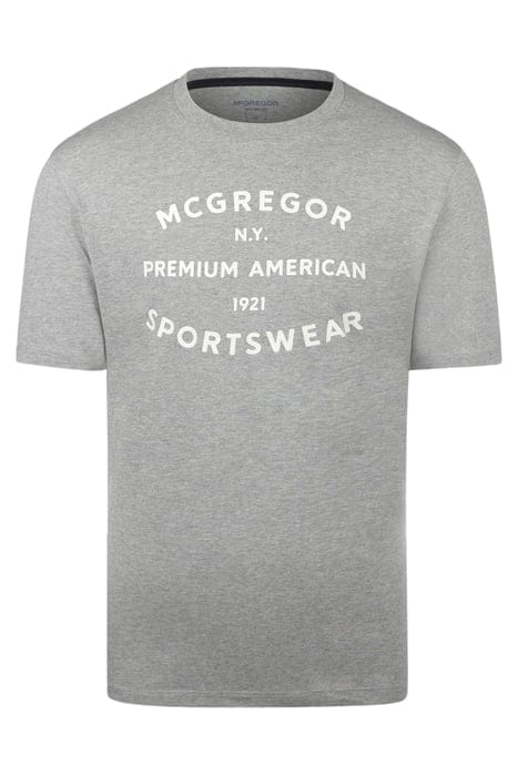 T- SHIRT PREMIUM MEDIUM GREY MELANGE 1