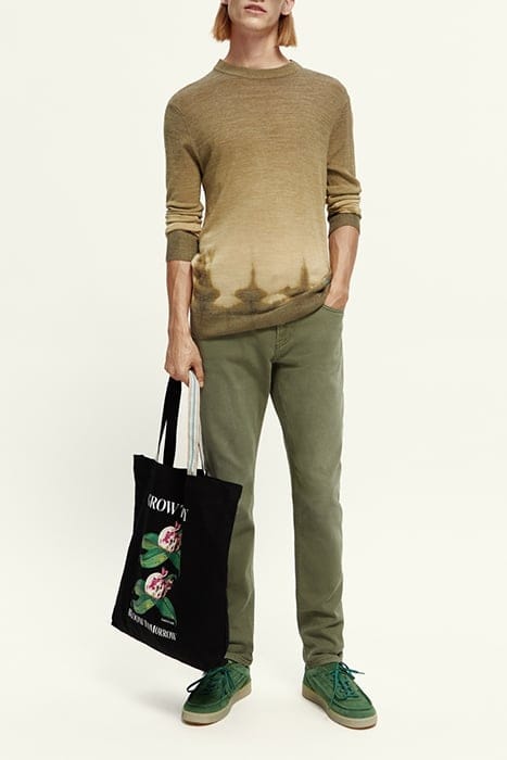 TIE-DYED WOOL-BLEND CREWNECK PULLOVER COMBO C 4