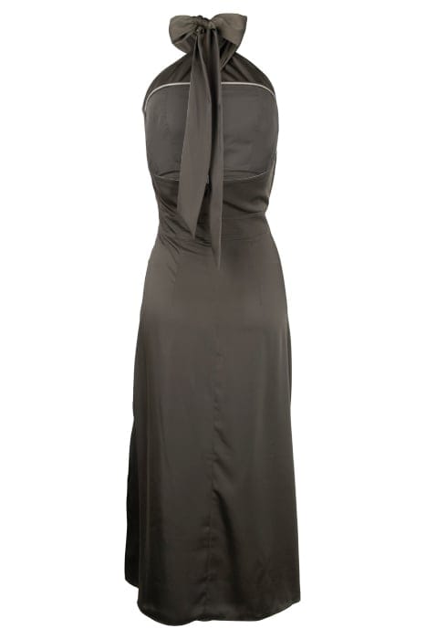 ALLISON MIDI DRESS KHAKI 2