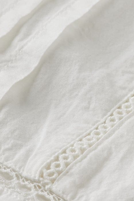 LONG-SLEEVED CEREMONIAL DRESS OFF WHITE 3