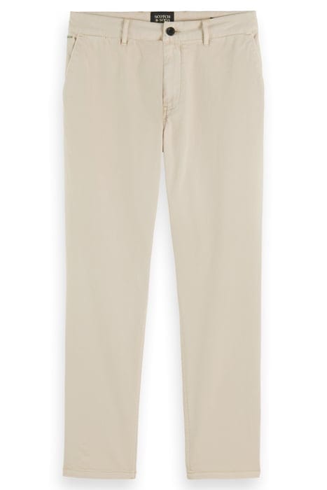 DRIFT GARMENT-DYED STRETCH TWILL CHINO OFF WHITE 4