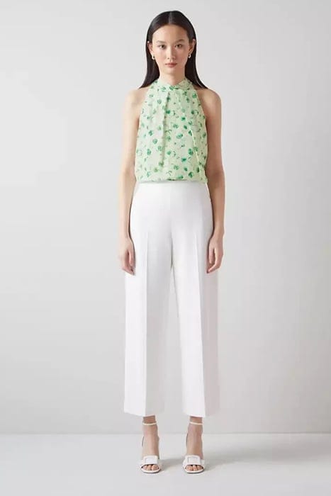 FRINK TANKS & CAMI GREEN/CREAM 1