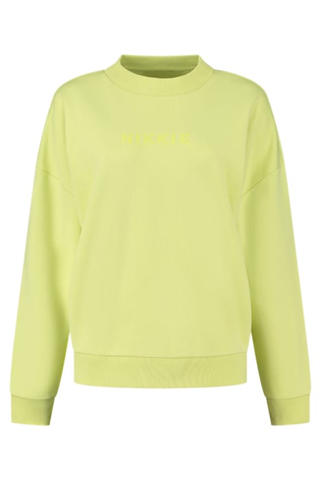 NIKKIE SWEATER BRIGHT GREEN 1